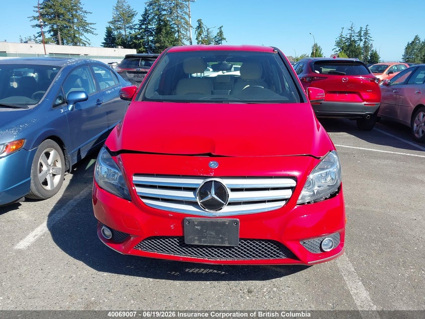 2014 Mercedes-Benz B250 VIN: WDDMH4EB6EJ199560 Lot: 40069007