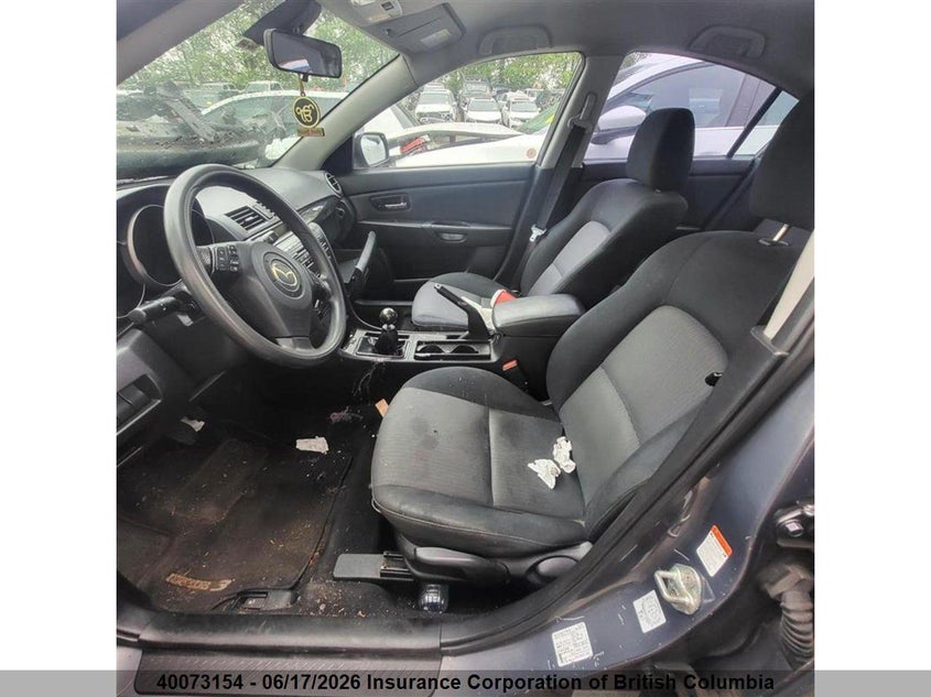 2008 MAZDA 3 HATCHBACK 2.0L I4 FI DOHC 16V F4
