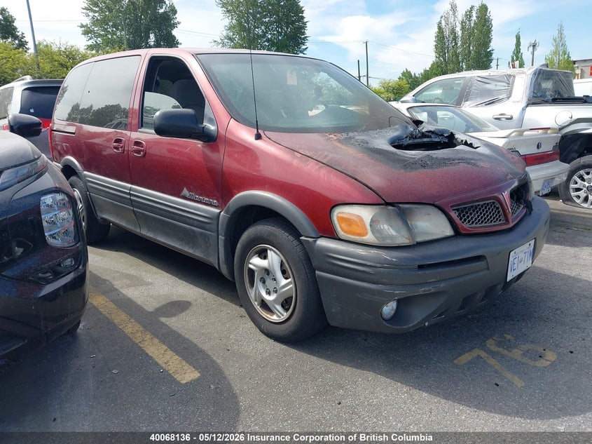 2003 Pontiac Montana VIN: 1GMDU03E73D307039 Lot: 40068136