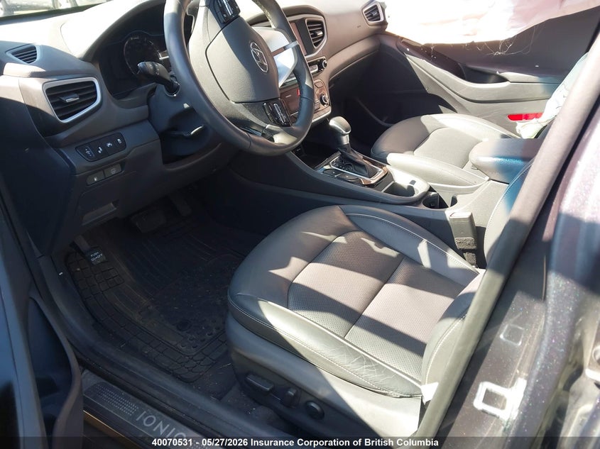 2019 Hyundai Ioniq Limited VIN: KMHC05LC6KU153828 Lot: 40070531