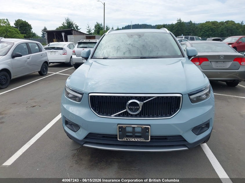 2019 VOLVO XC40 SPORT UTILITY VEHICLE 2.0L I-4 DI, DOHC, VVT, TURBO, 248HP