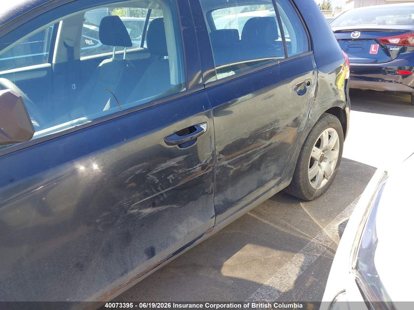 2012 Volkswagen Golf VIN: WVWDA7AJ5CW047315 Lot: 40073395