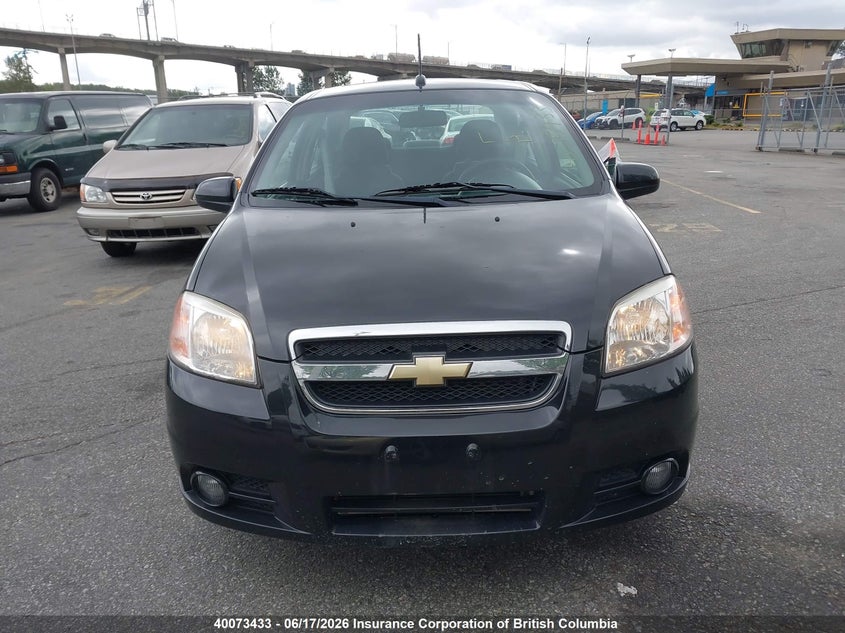 2011 CHEVROLET AVEO SEDAN 1.6L I4 FI DOHC 16V NF4