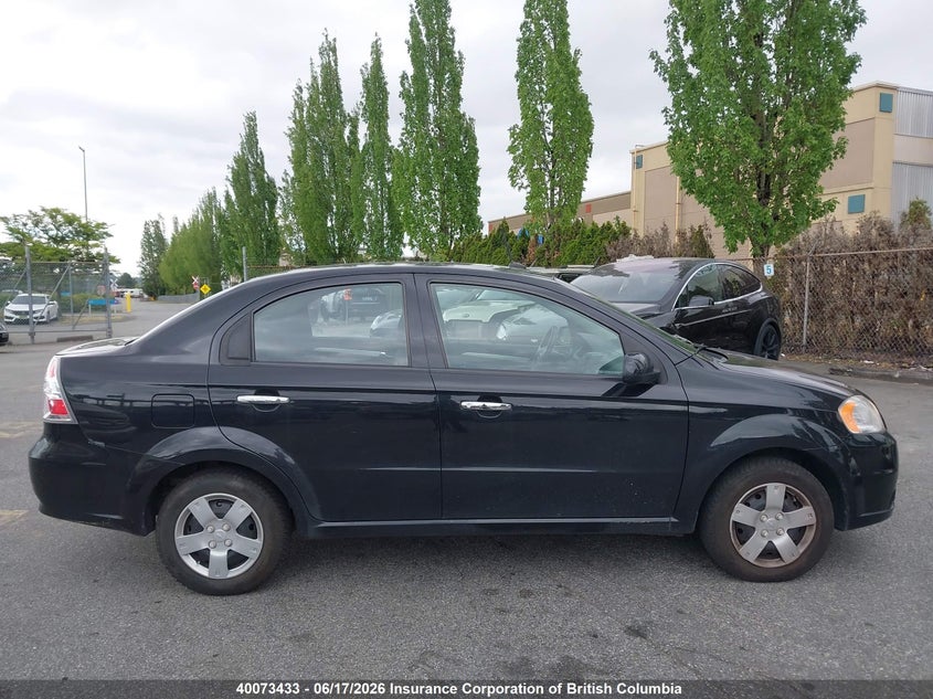 2011 CHEVROLET AVEO SEDAN 1.6L I4 FI DOHC 16V NF4