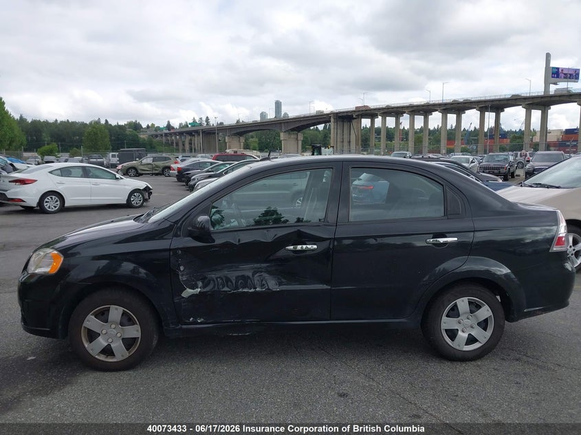 2011 CHEVROLET AVEO SEDAN 1.6L I4 FI DOHC 16V NF4