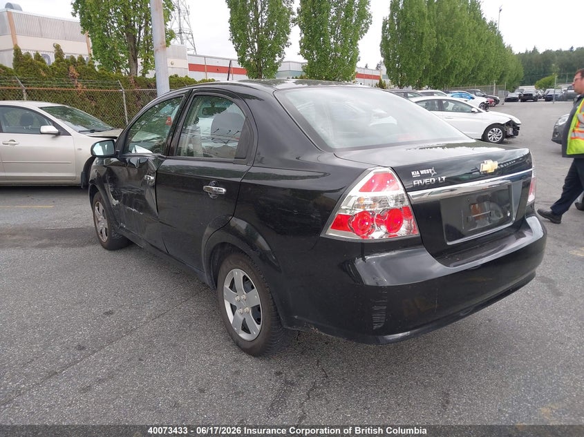 2011 CHEVROLET AVEO SEDAN 1.6L I4 FI DOHC 16V NF4
