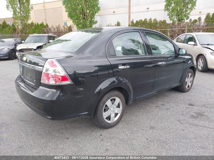 2011 CHEVROLET AVEO SEDAN 1.6L I4 FI DOHC 16V NF4