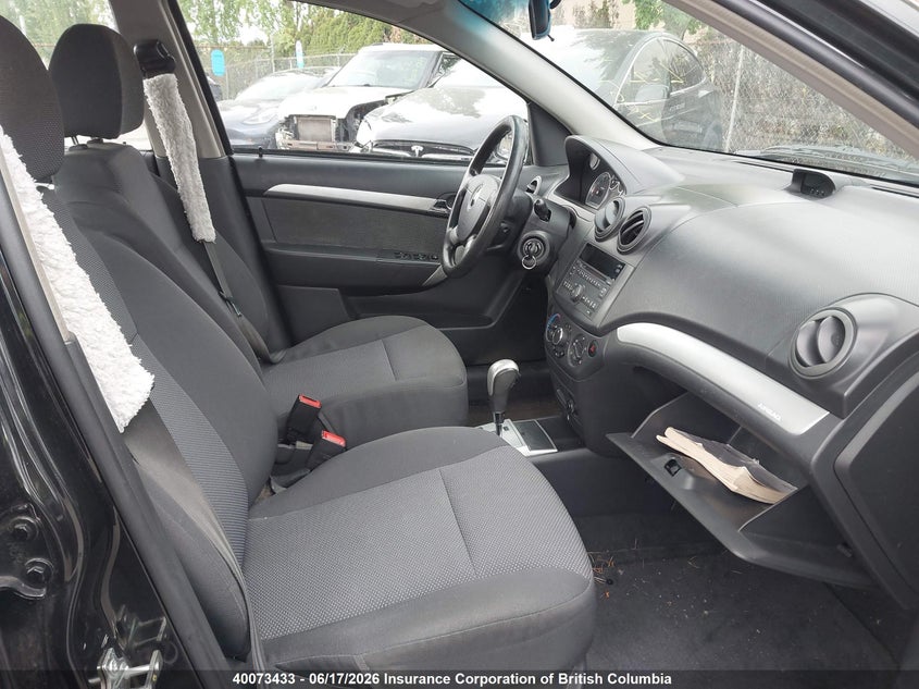 2011 CHEVROLET AVEO SEDAN 1.6L I4 FI DOHC 16V NF4