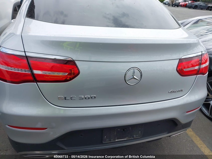 2017 Mercedes-Benz Glc Coupe 300 4Matic VIN: WDC0J4KB6HF285132 Lot: 40068733