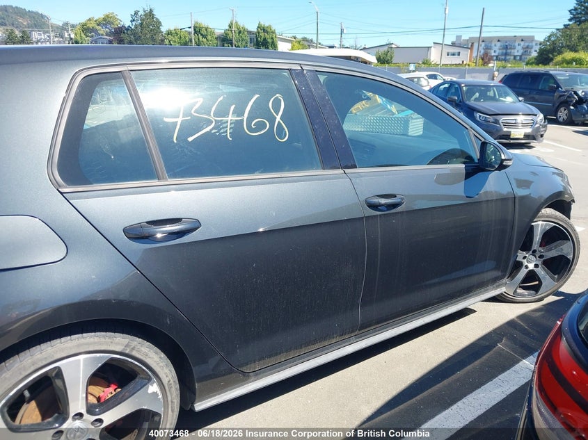 2015 Volkswagen Gti VIN: 3VW4T7AU8FM003945 Lot: 40073468