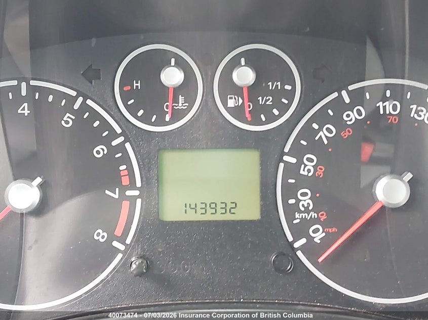 2012 FORD TRANSIT VAN 2.0L I4 FI DOHC 16V NF4