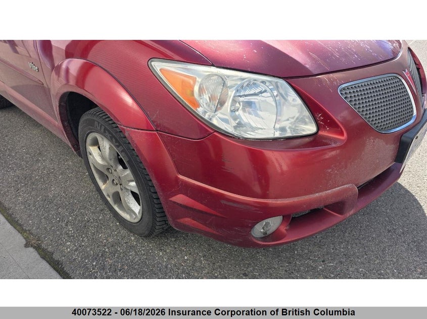 2005 Pontiac Vibe VIN: 5Y2SL63835Z433772 Lot: 40073522
