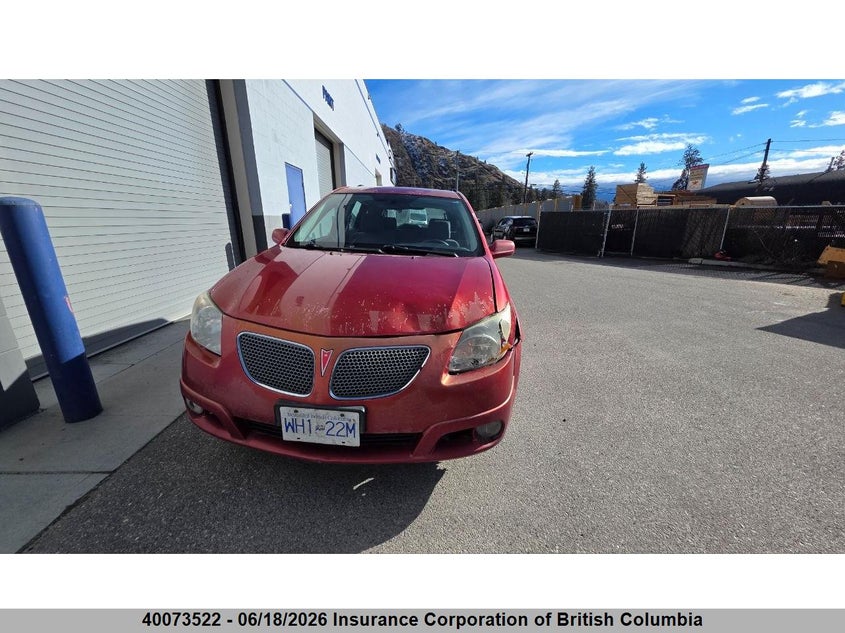 2005 Pontiac Vibe VIN: 5Y2SL63835Z433772 Lot: 40073522