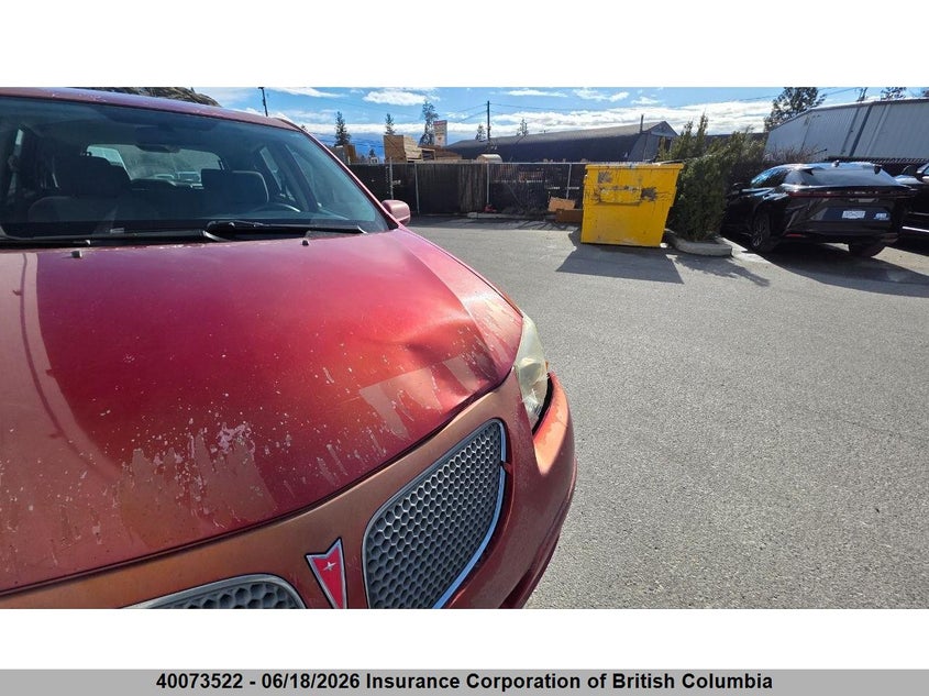 2005 Pontiac Vibe VIN: 5Y2SL63835Z433772 Lot: 40073522