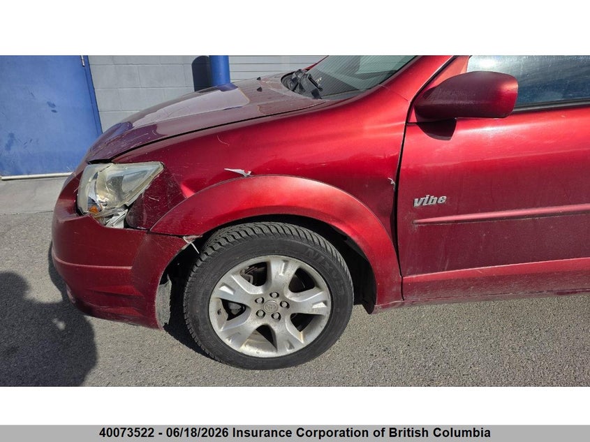 2005 Pontiac Vibe VIN: 5Y2SL63835Z433772 Lot: 40073522