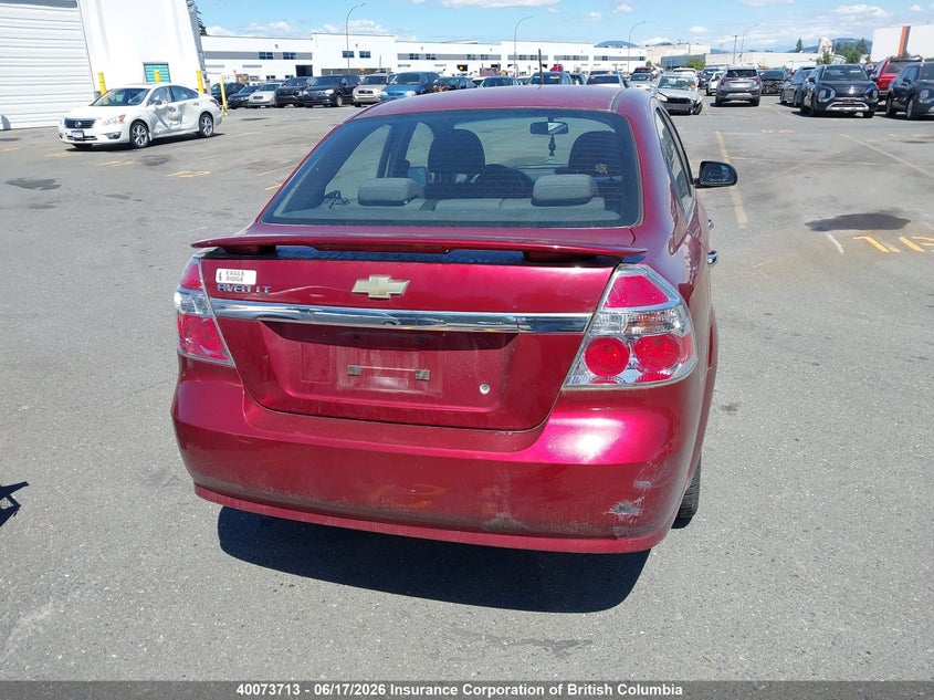 2011 Chevrolet Aveo VIN: 3G1TC5DG3BL147744 Lot: 40073713