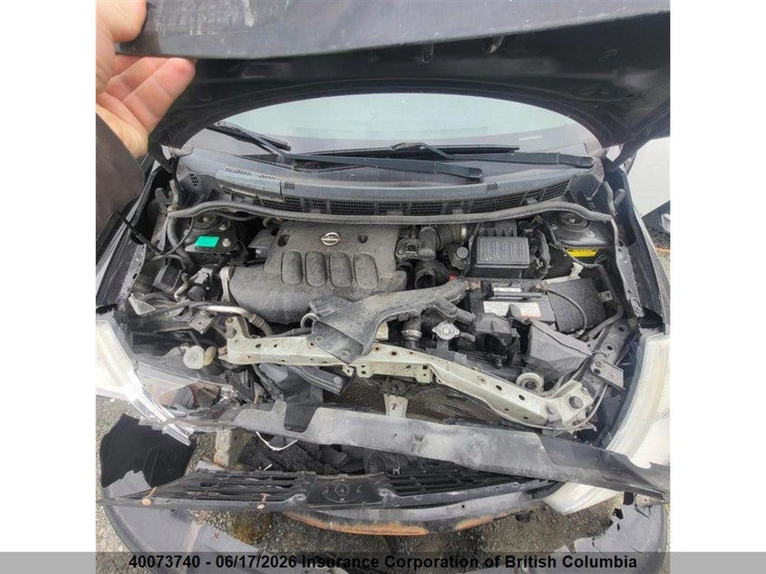 2008 NISSAN VERSA SEDAN 1.8L I4 FI DOHC 16V NF4