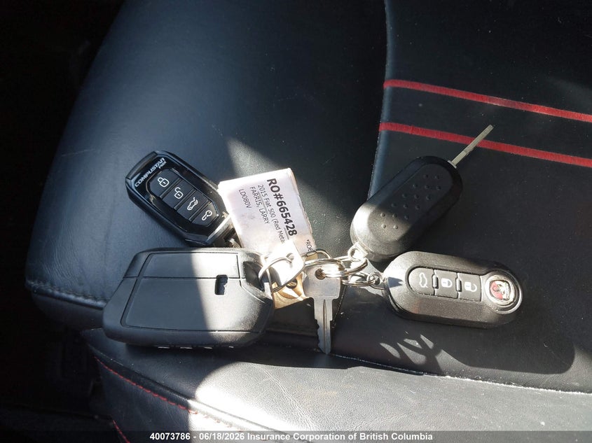 2015 Fiat 500 VIN: 3C3CFFFHXFT534506 Lot: 40073786