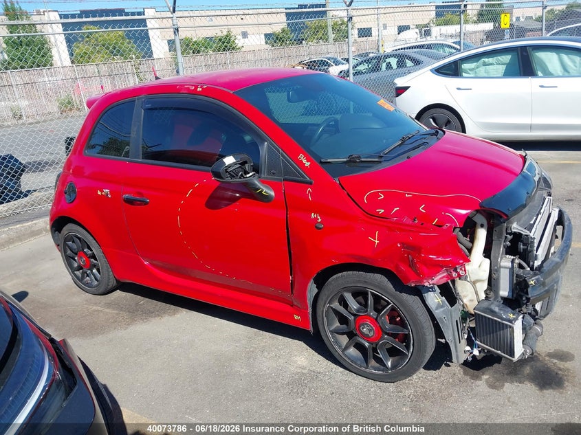 2015 Fiat 500 VIN: 3C3CFFFHXFT534506 Lot: 40073786