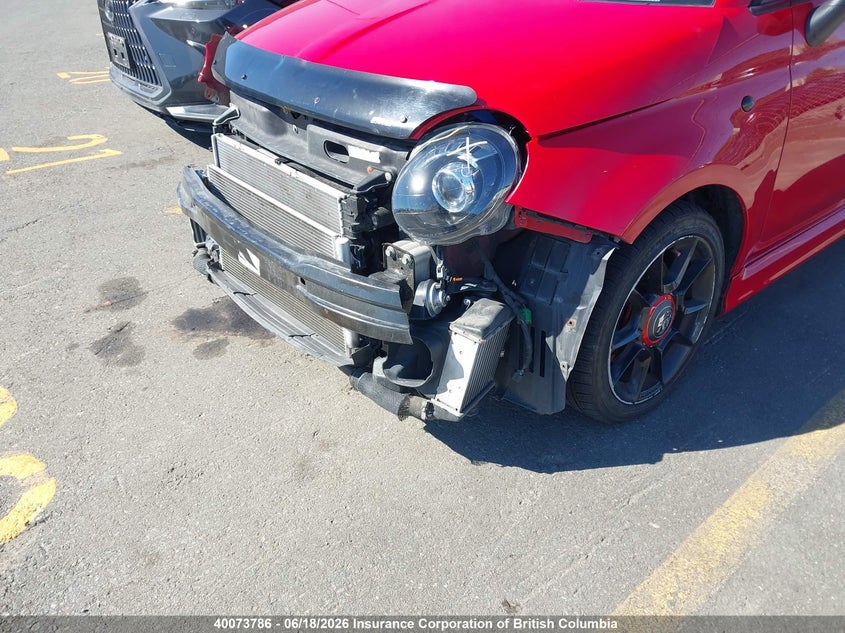 2015 Fiat 500 VIN: 3C3CFFFHXFT534506 Lot: 40073786