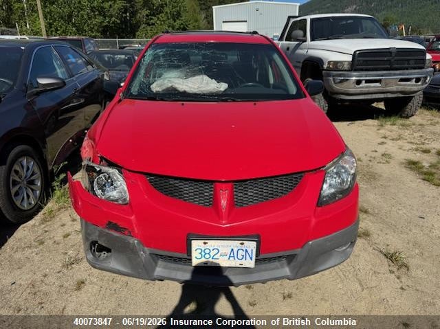 2003 Pontiac Vibe VIN: 5Y2SN64L33Z440358 Lot: 40073847