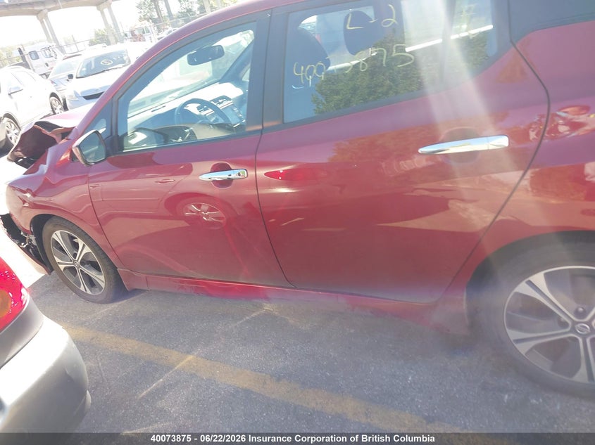 2021 Nissan Leaf VIN: 1N4AZ1CV3MC552643 Lot: 40073875