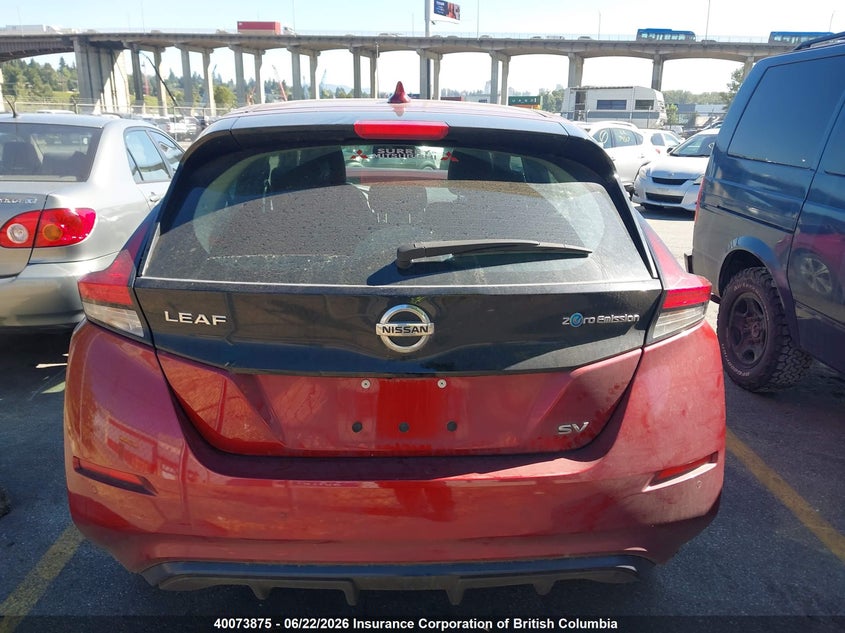 2021 Nissan Leaf VIN: 1N4AZ1CV3MC552643 Lot: 40073875