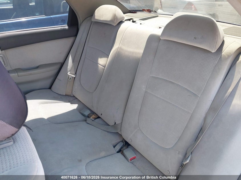 2007 Kia Spectra Ex/Lx VIN: KNAFE121275414334 Lot: 40071626