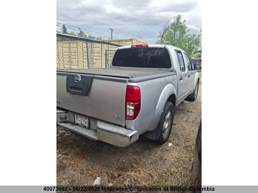 2005 NISSAN NAVARA (FRONTIER) PICKUP 4.0L V-6 DOHC, VVT, 265HP