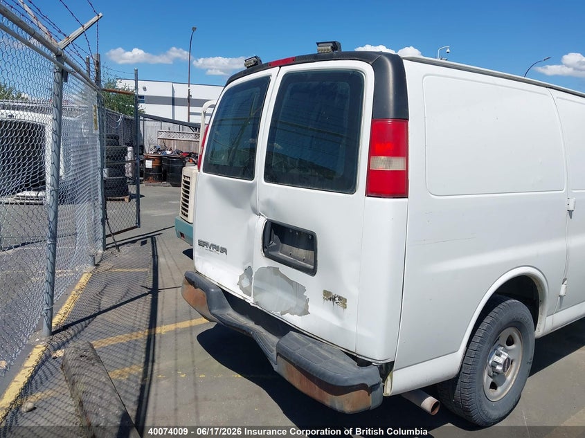 2008 GMC Savana Standard VIN: 1GTFG154981195867 Lot: 40074009