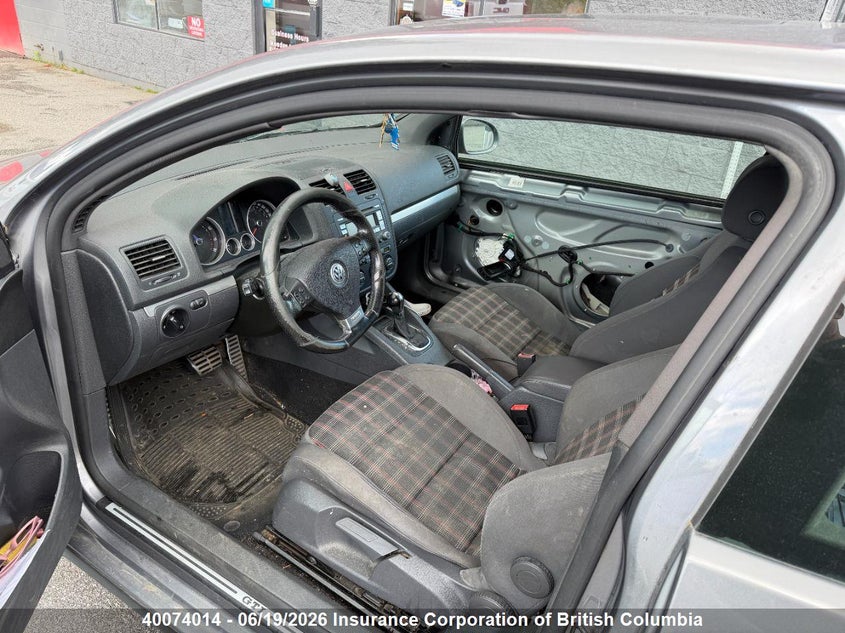 2009 Volkswagen Gti VIN: WVWFV71K69W025550 Lot: 40074014