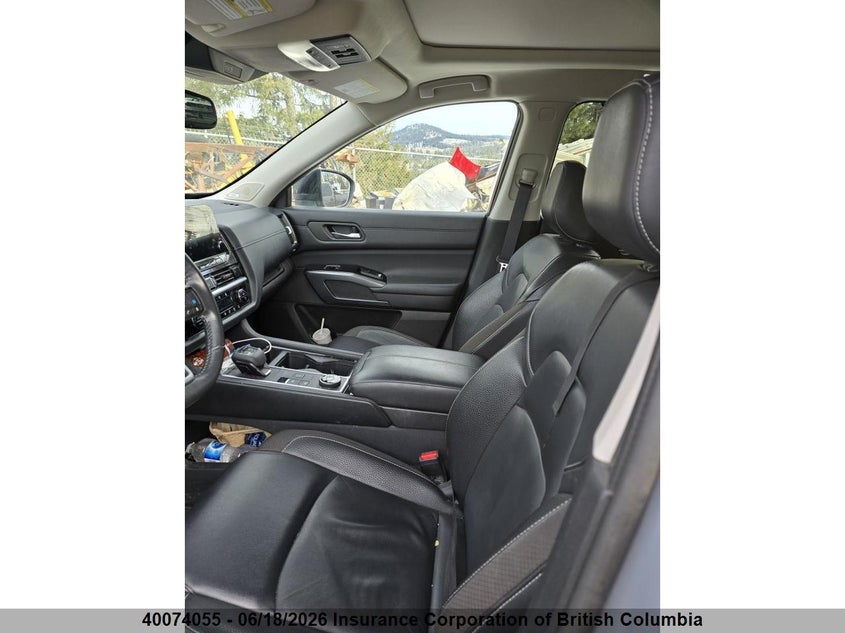 2022 Nissan Pathfinder Sl VIN: 5N1DR3CE5NC267121 Lot: 40074055