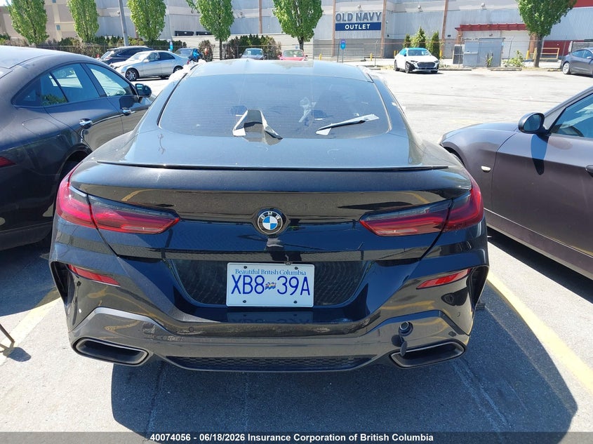 2019 BMW M850Xi VIN: WBABC4C54KBU96794 Lot: 40074056