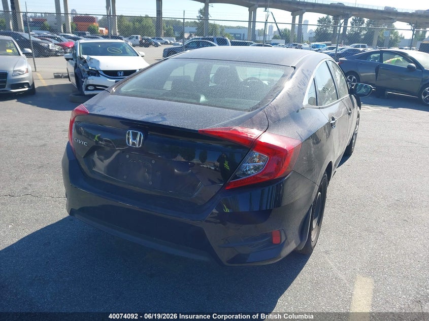 2016 HONDA CIVIC SEDAN 2.0L I-4 DOHC, VVT, 158HP