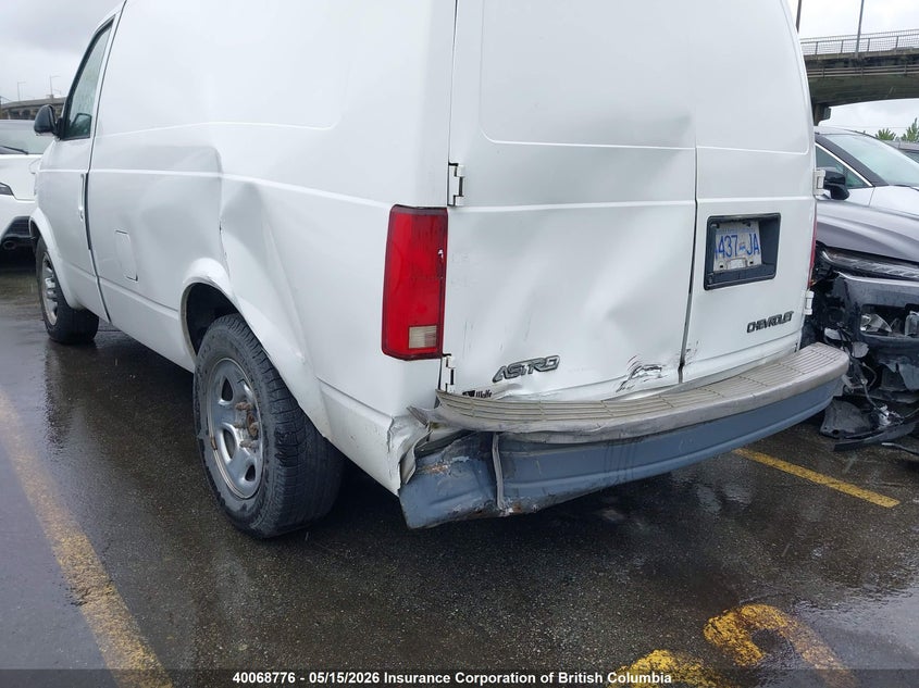 2005 Chevrolet Astro VIN: 1GCDM19X35B125937 Lot: 40068776