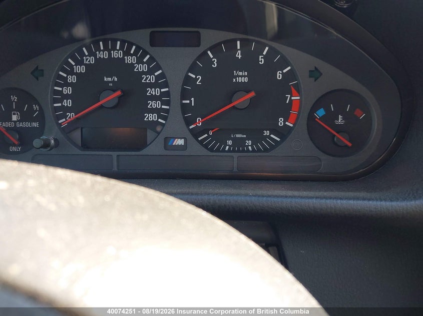 1997 BMW M3 COUPE 3.2L I-6 DOHC, 240HP