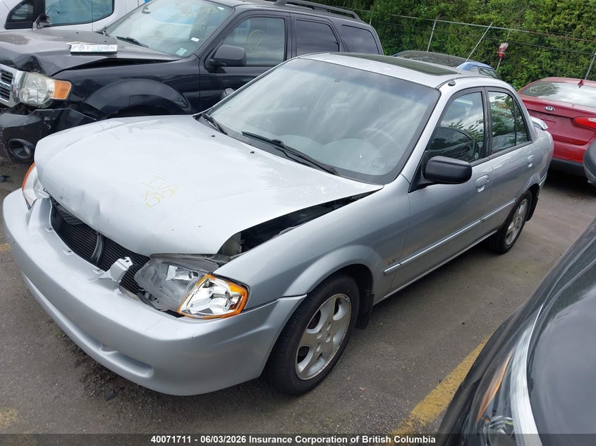 2000 Mazda Protege Es VIN: JM1BJ2219Y0227545 Lot: 40071711