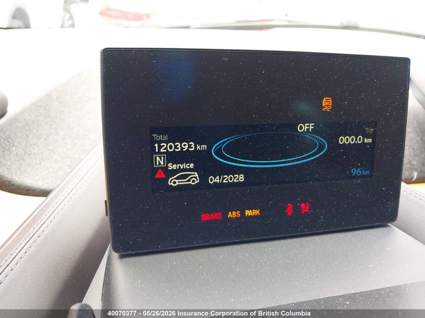 2016 BMW I3 Bev VIN: WBY1Z2C56GV556631 Lot: 40070377