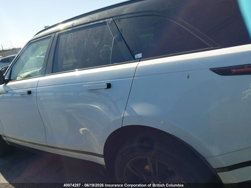 2019 Land Rover Range Rover Velar R-Dynamic Se VIN: SALYL2EN0KA208458 Lot: 40074297
