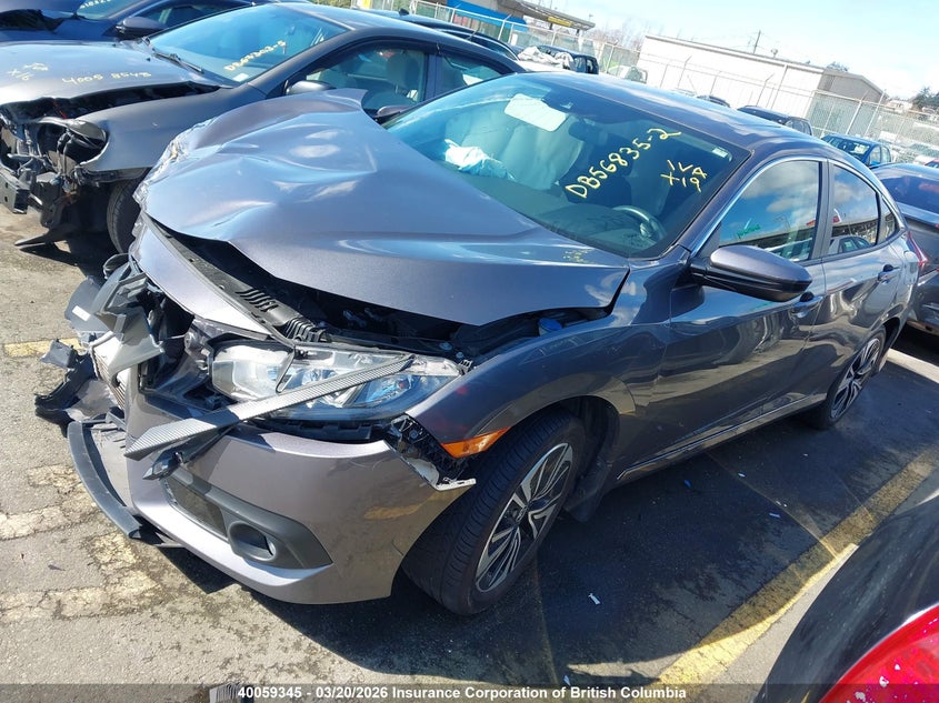 Vin: 2hgfc1f48jh105689, lot: 30090013, honda civic ex 20182