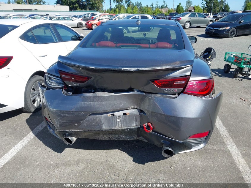2022 Infiniti Q60 Red Sport 400 VIN: JN1FV7LL1NM680438 Lot: 40071081