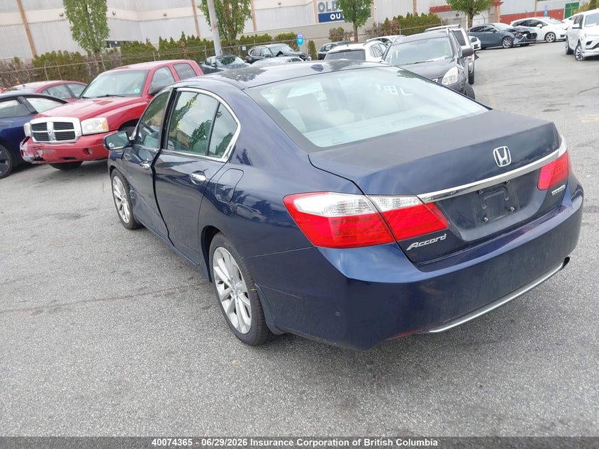 Vin: 1hgcr2f94ea812361, lot: 30090074, honda accord touring 20143
