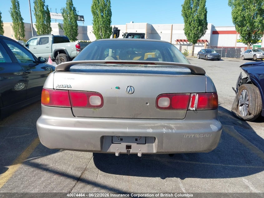 1995 Acura Integra Ls VIN: JH4DB7653SS802278 Lot: 40074464