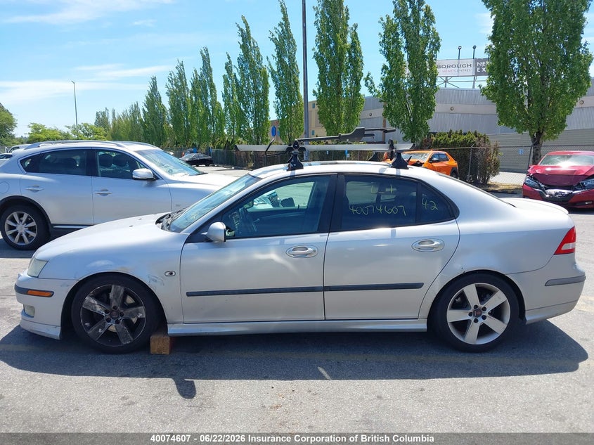 2007 Saab 9-3 Aero VIN: YS3FH46U371126922 Lot: 40074607