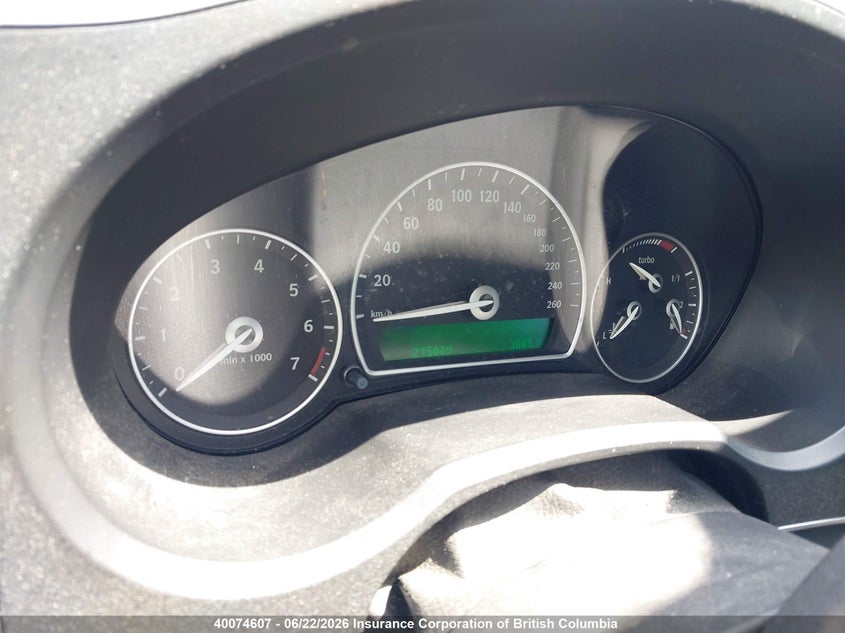 2007 Saab 9-3 Aero VIN: YS3FH46U371126922 Lot: 40074607