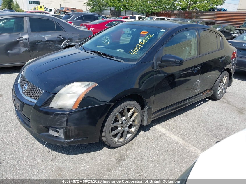 2010 NISSAN SENTRA SEDAN 2.5L I4 FI DOHC 16V NF4