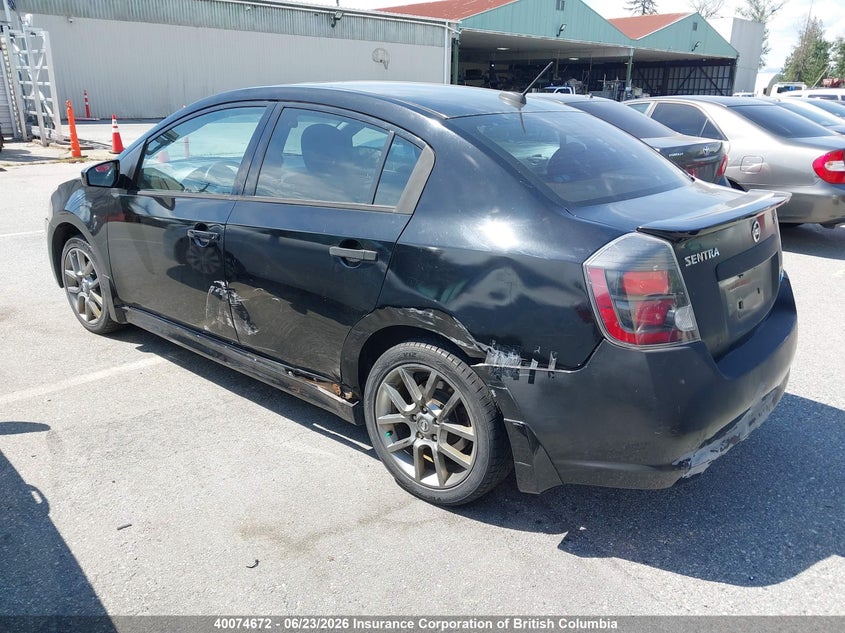 2010 NISSAN SENTRA SEDAN 2.5L I4 FI DOHC 16V NF4