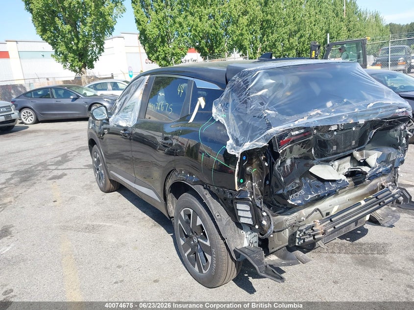 Vin: 3n8ap6cb7tl379137, lot: 30090438, nissan kicks 20263