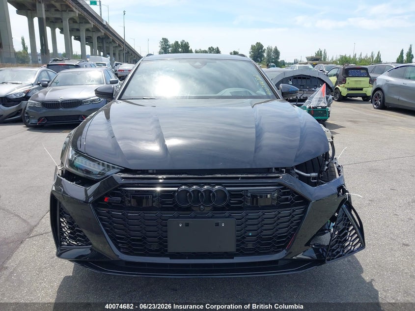 2025 AUDI RS6 WAGON 4.0L V8 FI DOHC 32V NF4