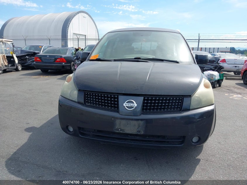 2005 Nissan Quest VIN: 5N1BV28U05N134736 Lot: 40074700